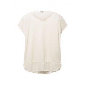 T-shirt fabric mix - Offwhite